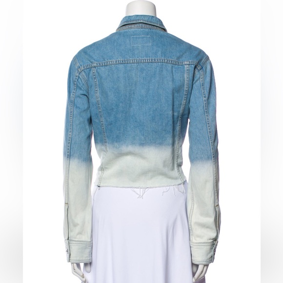 ASO Pretty Little Liars Rag & Bone Ombre Denim Jacket XS - Picture 4 of 4